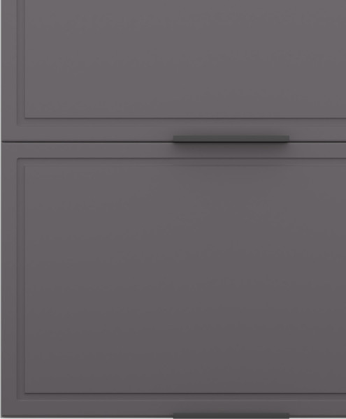 Изображение товара Шкаф навесной для кухни Arvento Корнелия Флок-плюс ВШ60-2г (графит софт)