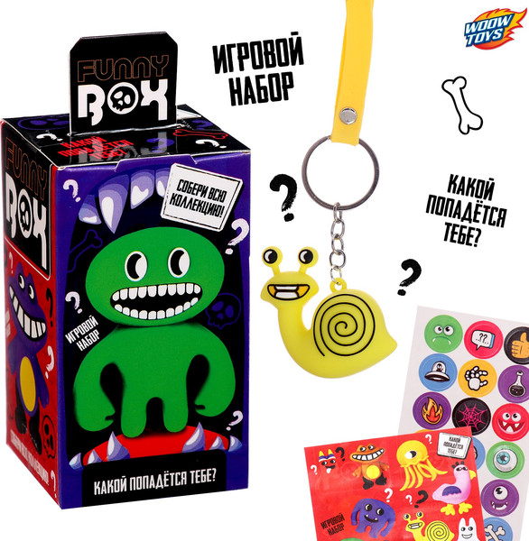 Изображение товара Игрушка-сюрприз Woow Toys Funny Box. Монстрики / 10248979