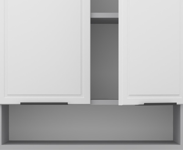 Изображение товара Шкаф навесной для кухни Arvento Корнелия Флок-плюс ВШ60п (белый софт)