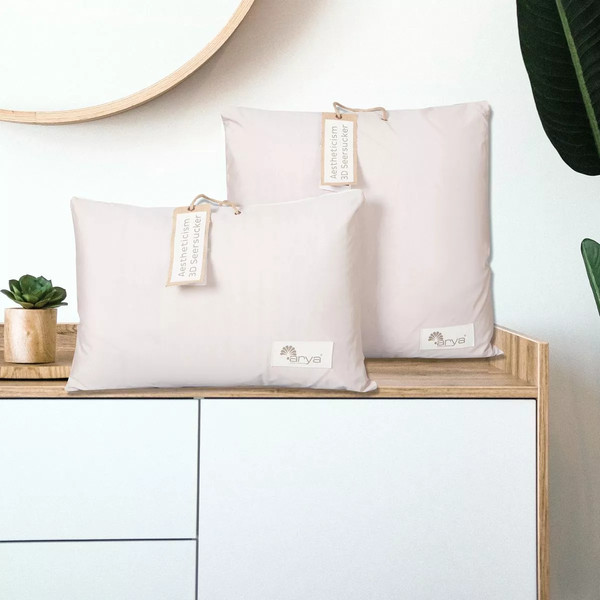 Изображение товара Подушка для сна Arya Aestheticism 3D Seersucker 50x70 / 8680943247636 (белый)