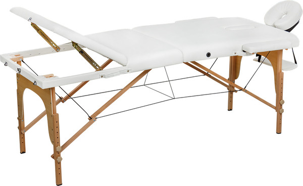 Изображение товара Массажный стол Элеганс МД - 321А (белый)