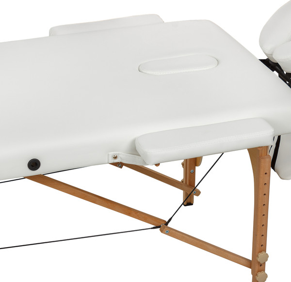 Изображение товара Массажный стол Элеганс МД - 321А (белый)