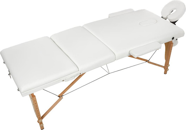 Изображение товара Массажный стол Элеганс МД - 321А (белый)