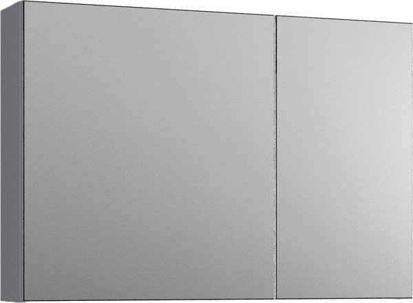 Изображение товара Шкаф с зеркалом для ванной Lauter Mia 80 (графит)
