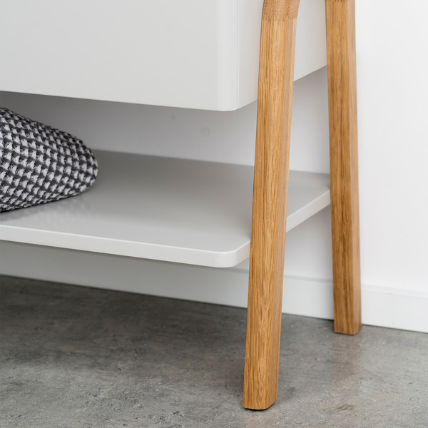 Изображение товара Тумба под умывальник Lauter Estel 70 (светло-серый п/мат)