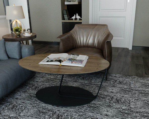 Изображение товара Журнальный столик Lavaris Лисмор (орех светлый)