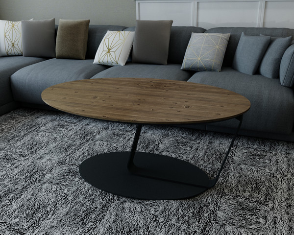 Изображение товара Журнальный столик Lavaris Лисмор (орех светлый)