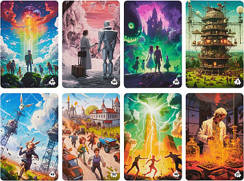 Изображение товара Дополнение к настольной игре Cosmodrome Games Имаджинариум. Нейросеть: Sci-Fi / 52394