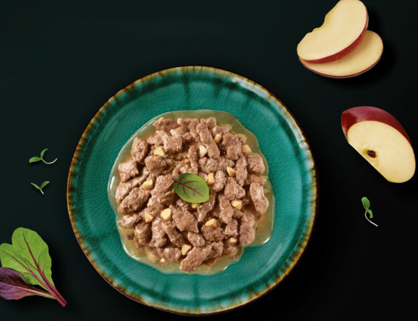 Изображение товара Влажный корм для кошек Sheba Nature's Collection Для взр. кошек с уткой и добавлением яблок (75г)