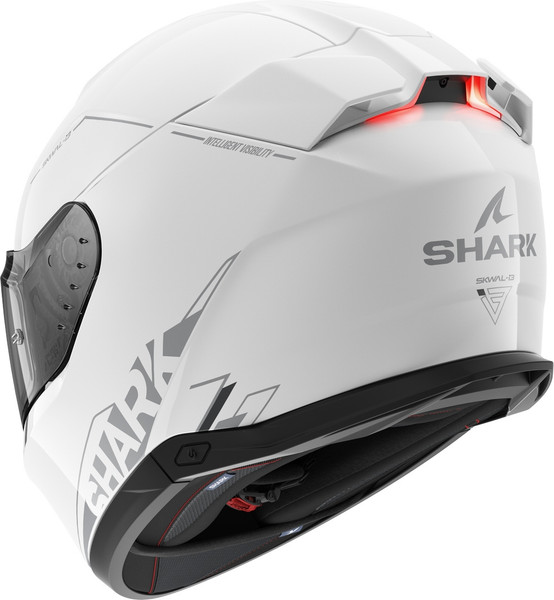 Изображение товара Мотошлем Shark Helmets Skwal i3 Blank Sp (р. XS, белый)
