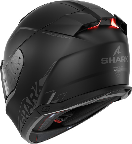 Изображение товара Мотошлем Shark Helmets Skwal i3 Blank Sp Mat (р. 2XL, черный матовый)