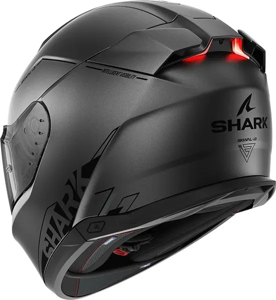 Изображение товара Мотошлем Shark Helmets Skwal i3 Blank Sp Mat (р. L, серый матовый)