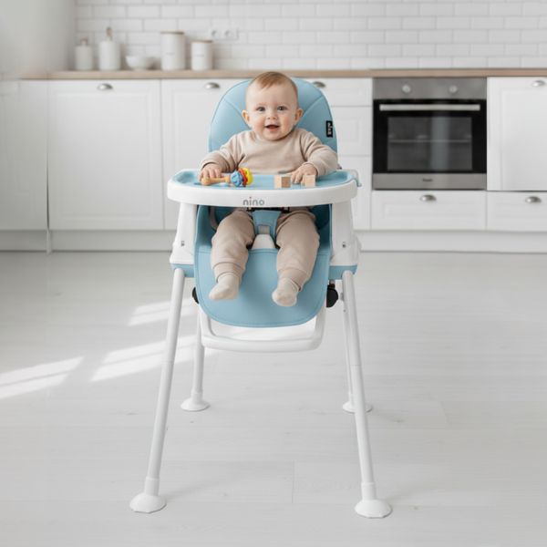 Изображение товара Стульчик для кормления NINO Chow / YY2-2 (голубой)