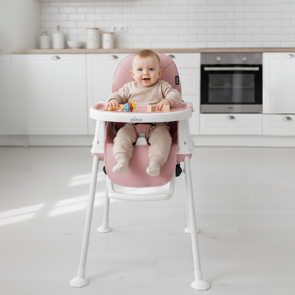 Изображение товара Стульчик для кормления NINO Chow / YY2-2 (розовый)