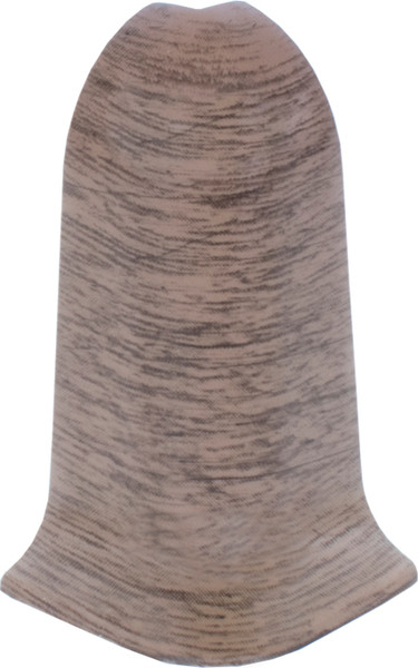 Изображение товара Уголок для плинтуса LinePlast ПВХ 58мм L044 (2шт, дуб капучино, внешний, флоупак)