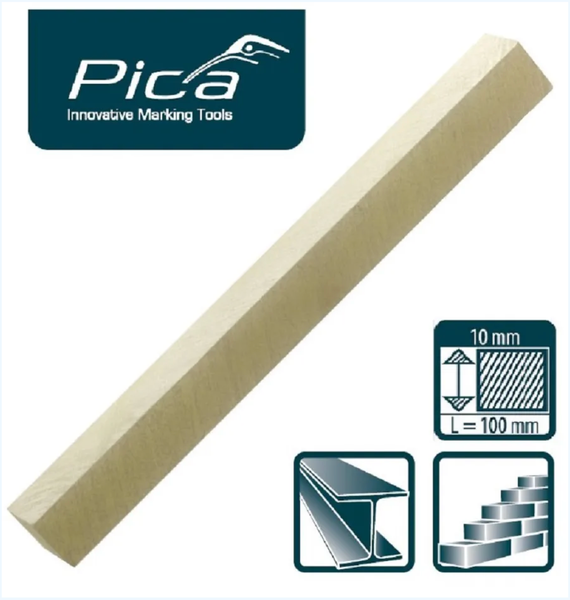 Изображение товара Мел разметочный Pica 10х10х100мм / 571-50 (50шт)