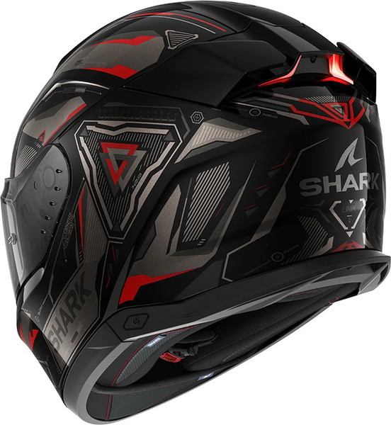 Изображение товара Мотошлем Shark Helmets Skwal i3 Linik (р. L, черный/серый/красный)