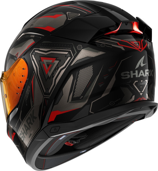 Изображение товара Мотошлем Shark Helmets Skwal i3 Linik (р. 2XL, черный/серый/красный)