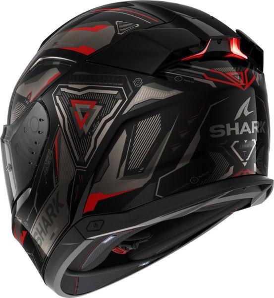 Изображение товара Мотошлем Shark Helmets Skwal i3 Linik (р. 2XL, черный/серый/красный)