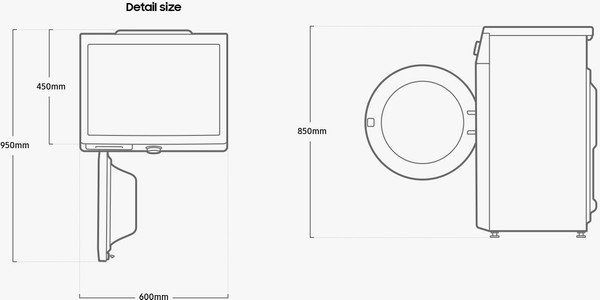 Изображение товара Стиральная машина Samsung WW70AG4S21VELD