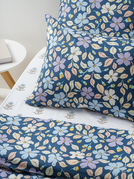 Изображение товара Комплект постельного белья Ночь нежна Флер Стандарт Евро 50x70 / 20294-1+20295-1