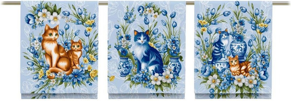 Изображение товара Набор полотенец Миланка 47x60 / 2127 (3шт)