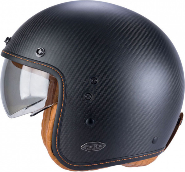 Изображение товара Мотошлем Scorpion Exo Belfast Evo Carbon Solid (р. XL, карбон матовый/черный)