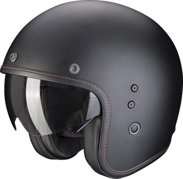 Изображение товара Мотошлем Scorpion Exo Belfast Evo Solid (р. L, черный матовый)