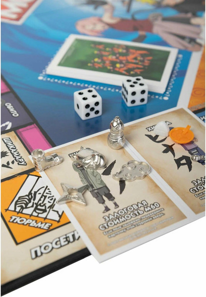 Изображение товара Настольная игра Hasbro Монополия Наруто / WM00167-RUS
