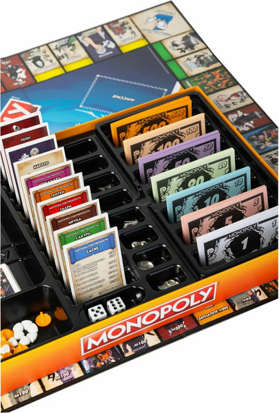 Изображение товара Настольная игра Hasbro Монополия Наруто / WM00167-RUS