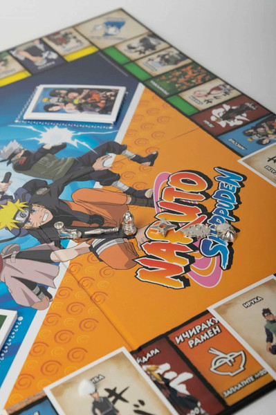 Изображение товара Настольная игра Hasbro Монополия Наруто / WM00167-RUS