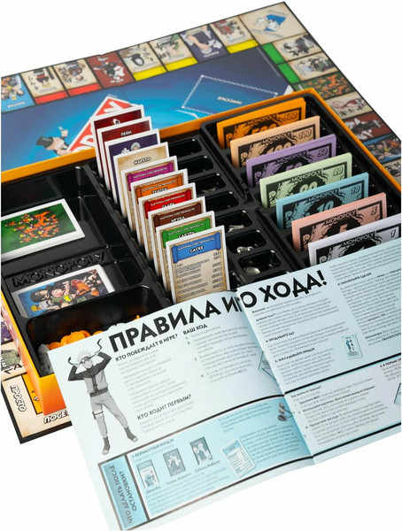 Изображение товара Настольная игра Hasbro Монополия Наруто / WM00167-RUS
