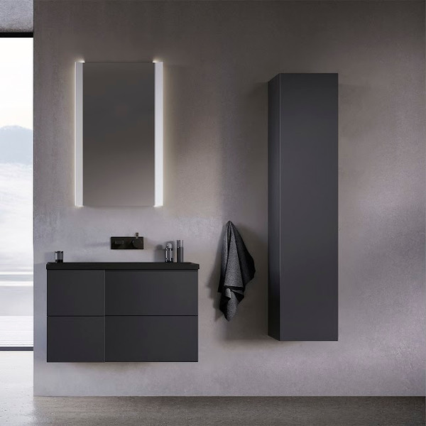 Изображение товара Тумба под умывальник Lauter Nelli 70 (антрацит п/мат)