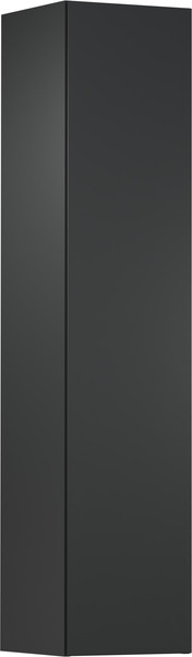 Изображение товара Шкаф-пенал для ванной Lauter Навесной Nelli (антрацит п/мат)