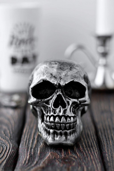 Изображение товара Копилка Нашы майстры Череп / 103 (декорированная)