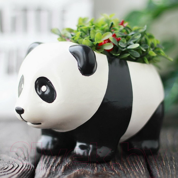 Изображение товара Кашпо Нашы майстры Панда 1105 (декорированное)