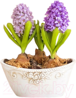 Изображение товара Кашпо Нашы майстры Розы в шебби 1059 (декорированное)