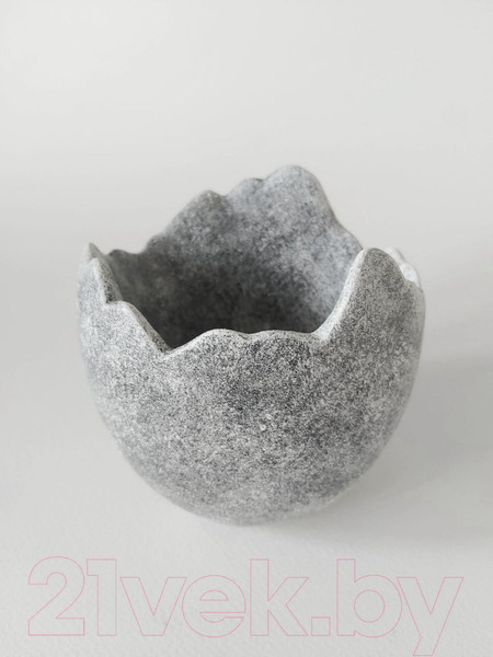 Изображение товара Кашпо Нашы майстры Скорлупа 1071 (декорированное)