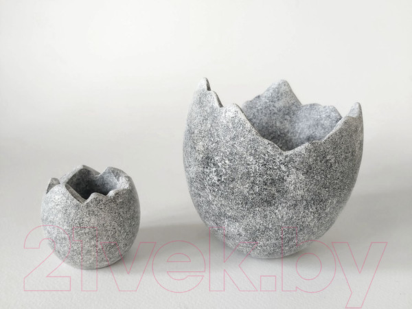 Изображение товара Кашпо Нашы майстры Скорлупа 1071 (декорированное)