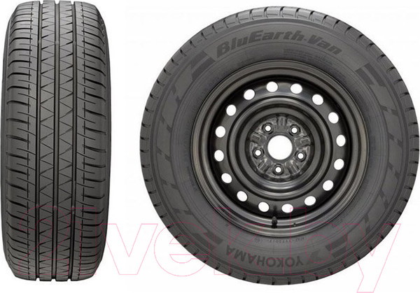 Изображение товара Летняя легкогрузовая шина Yokohama BluEarth-Van RY55 195/75R16C 110/108T