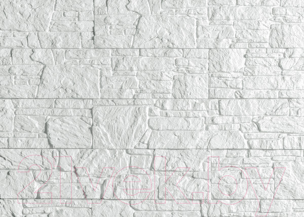 Изображение товара Декоративный камень гипсовый Stone Mill Сланец Буковинский ПГД-1-Л 1300 (белый)