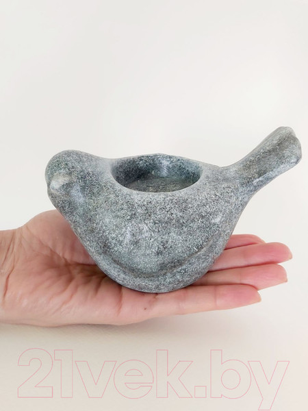 Изображение товара Подсвечник Нашы майстры Птичка / 1048 (декорированный)