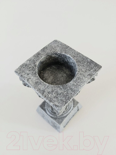 Изображение товара Подсвечник Нашы майстры Колонна / 1006 (декорированный)