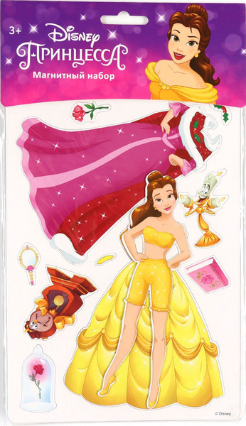 Изображение товара Развивающий игровой набор Disney Магнитный. Принцессы Дисней. Белль / 10383548