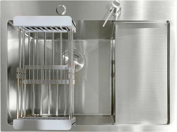 Изображение товара Мойка кухонная STELLAR Decor S6550S-L-D (сатин)