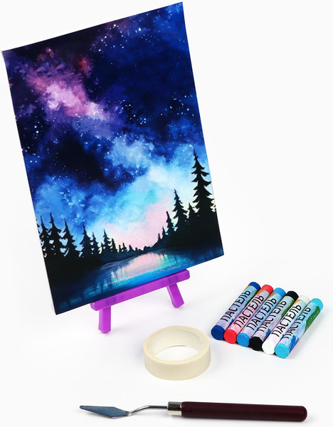 Изображение товара Набор для рисования Школа талантов Рисование пастелью. Ночное небо / 10291593