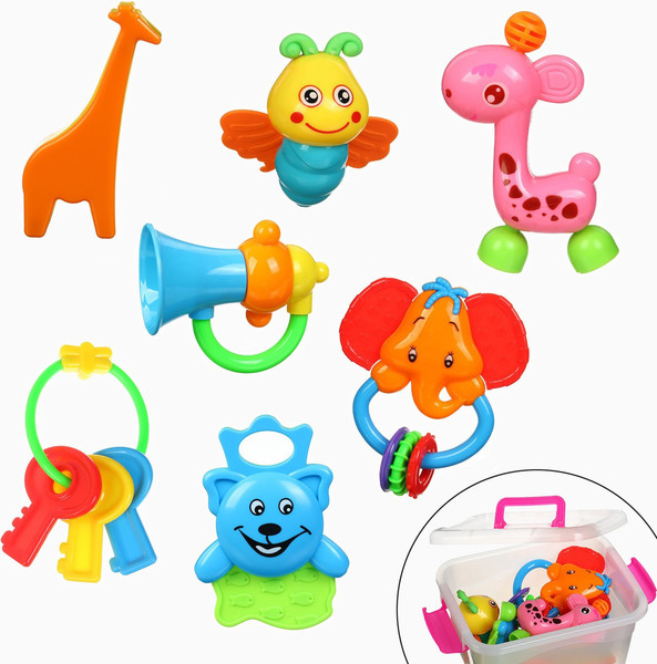 Изображение товара Набор погремушек Крошка Я 10779166 (7шт)