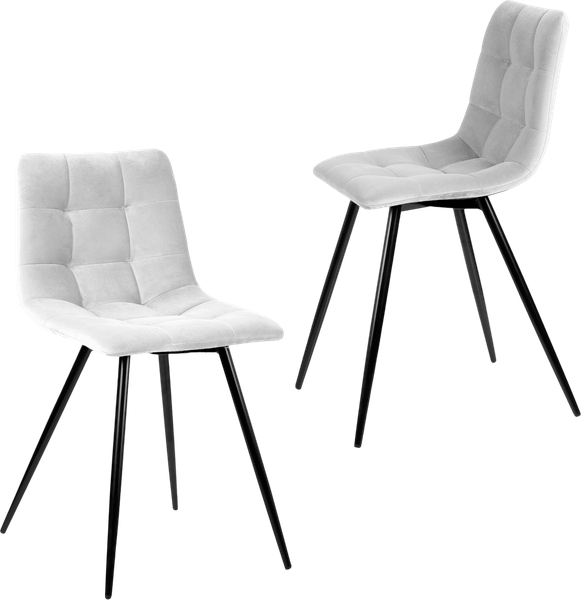 Изображение товара Набор стульев Ваш день Pixel (2шт, светло-серый)