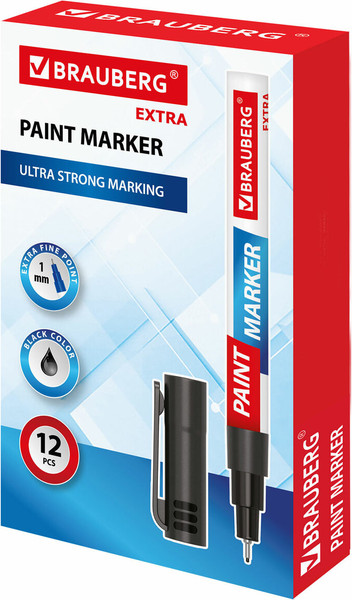 Изображение товара Маркер-краска Brauberg Extra / 151960 (черный)