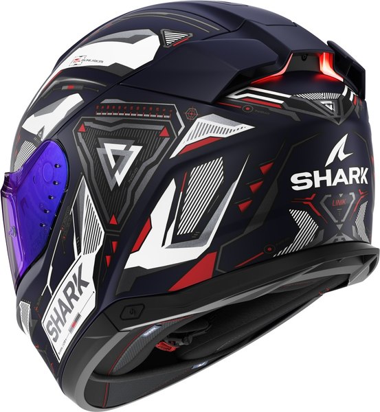 Изображение товара Мотошлем Shark Helmets Skwal i3 Linik Mat (р. S, синий/белый/красный)